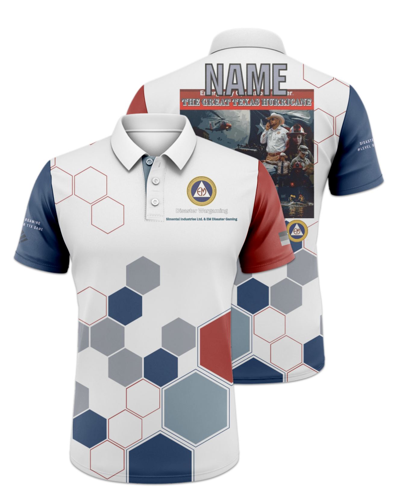 Rendered product preview, stack