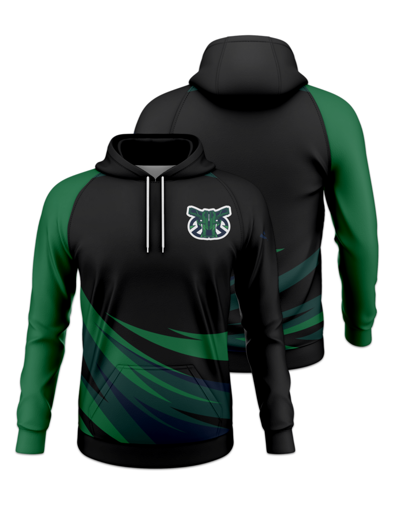 Rendered product preview, stack