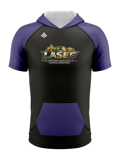 Personalized Men's Lightweight Core Short Sleeve Hoodie preview, front