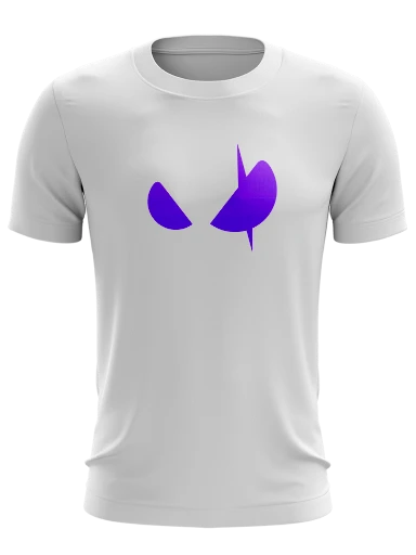 Sublimated White PosiCharge Competitor Tee preview, front