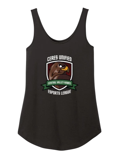District Women's Perfect Tri Relaxed Tank preview, front