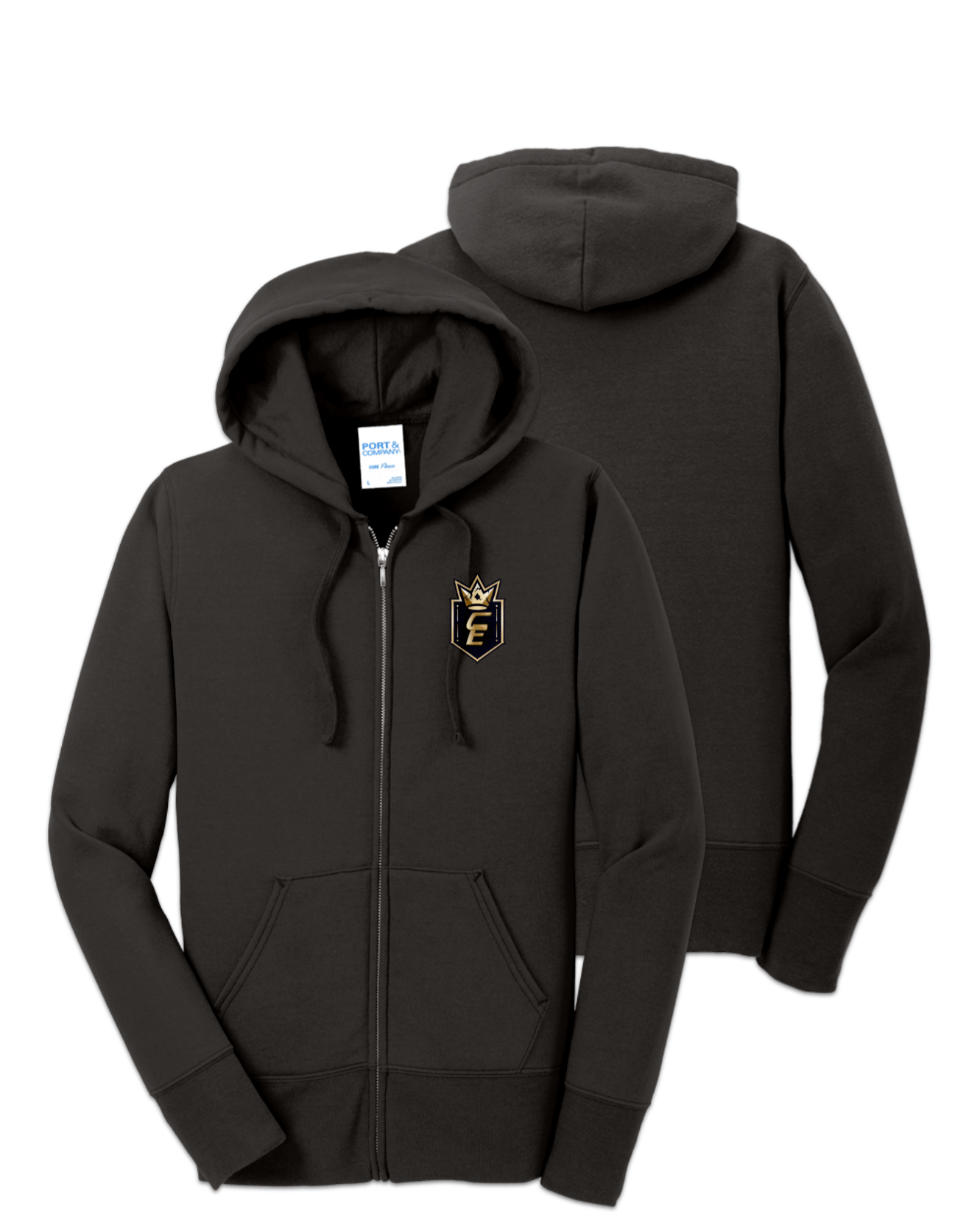 Rendered product preview, stack