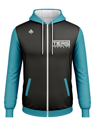 Tier 5 Fundraising Store Full Zip Poly Fleece Hoodie preview, front