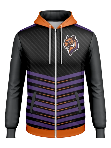 Arrows Zipped Hoodie preview, front