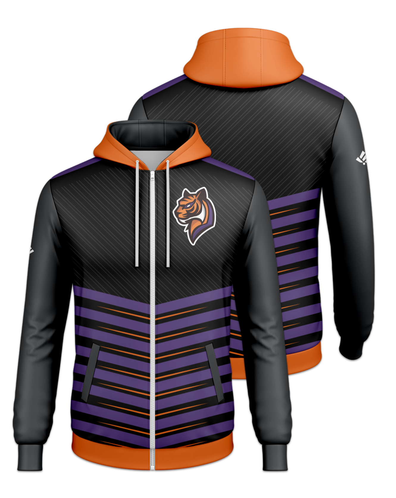 Rendered product preview, stack