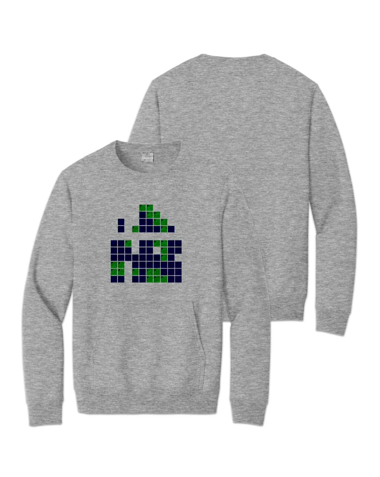 Rendered product preview, stack