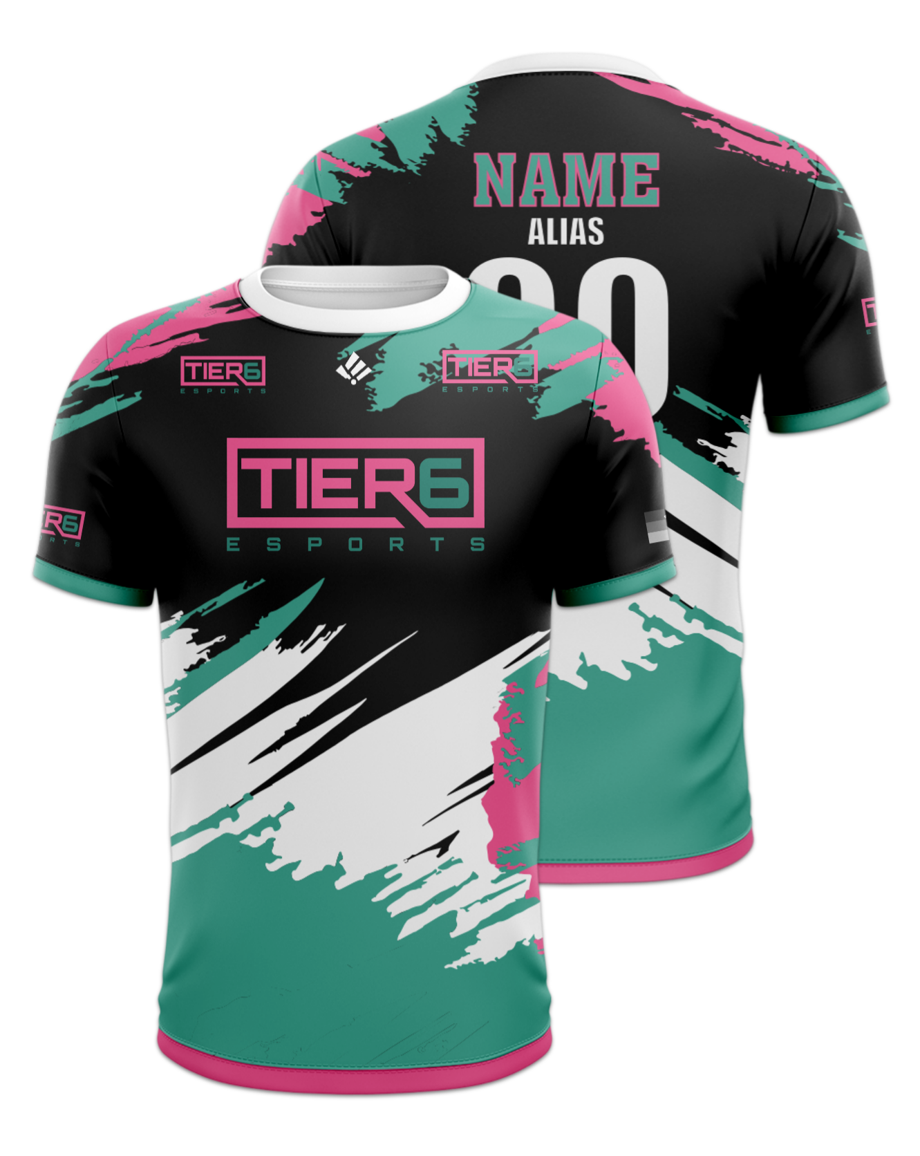 Rendered product preview, stack