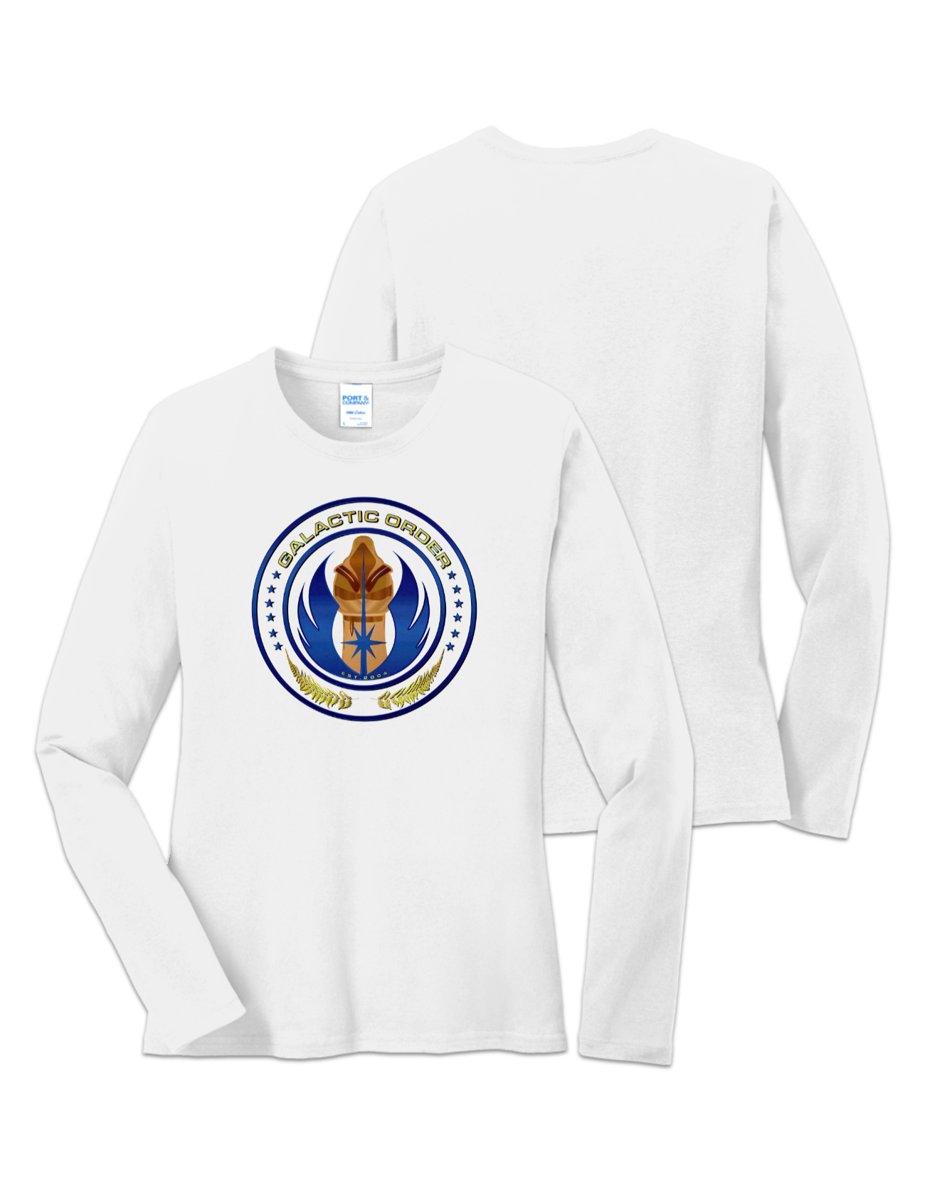 Rendered product preview, stack