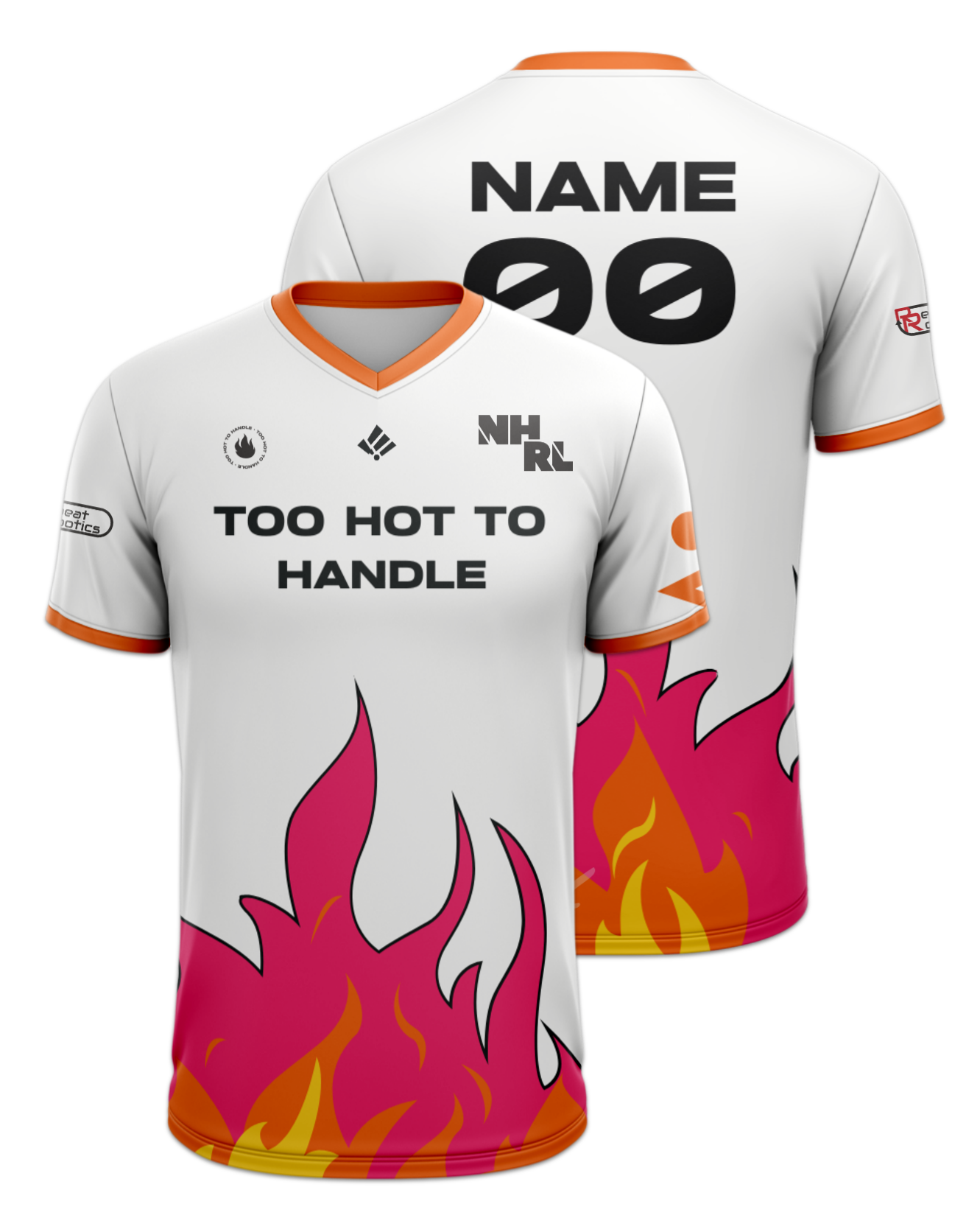 Rendered product preview, stack