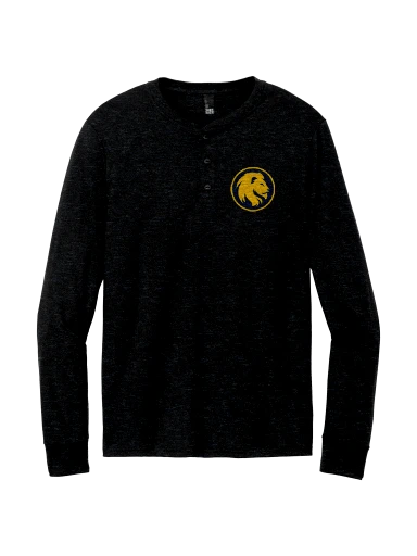 Perfect Tri Long Sleeve Henley preview, front