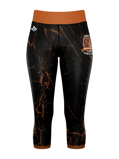 Custom Sublimated Capris preview, front