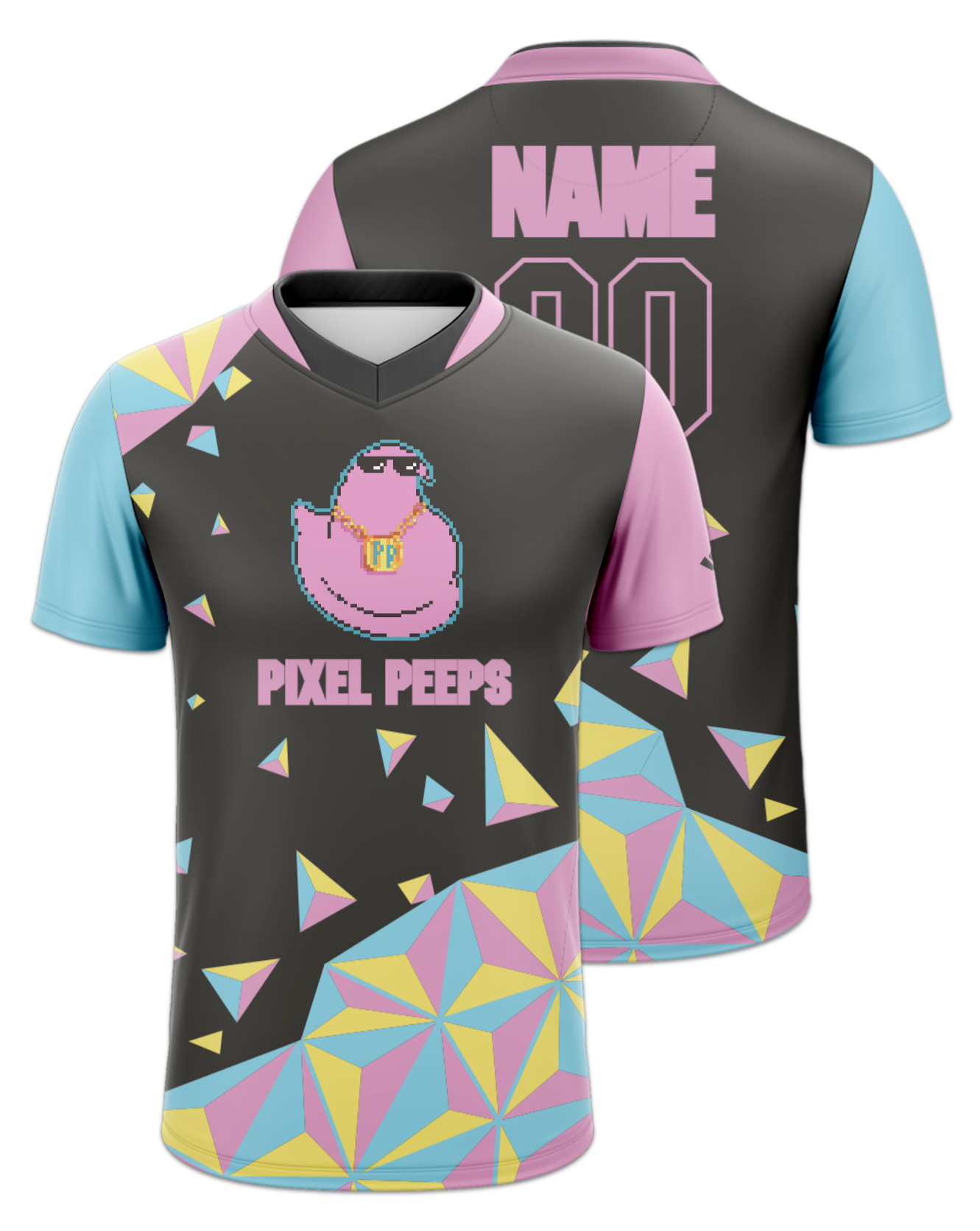 Rendered product preview, stack