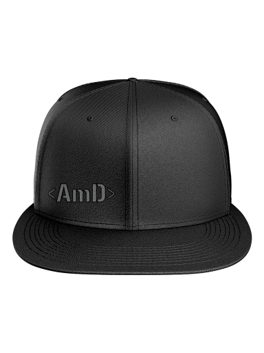 AMD Flexfit Black/Gray preview, front