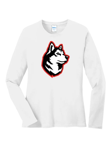Women's Long Sleeve Core Cotton Tee preview, front