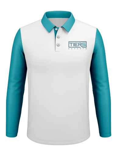 Tier 5 Team Store Men's Long Sleeve Polo preview, front