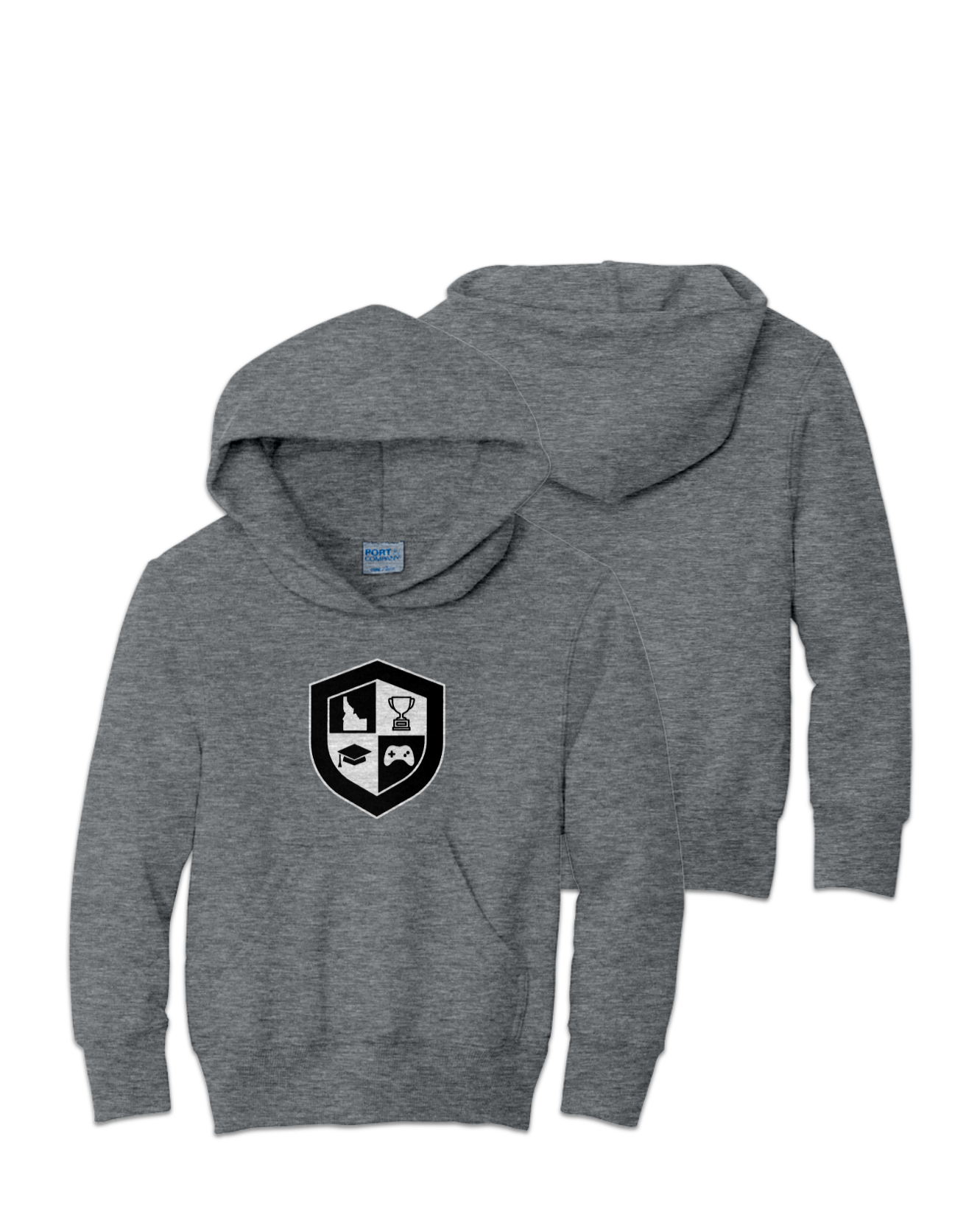 Rendered product preview, stack