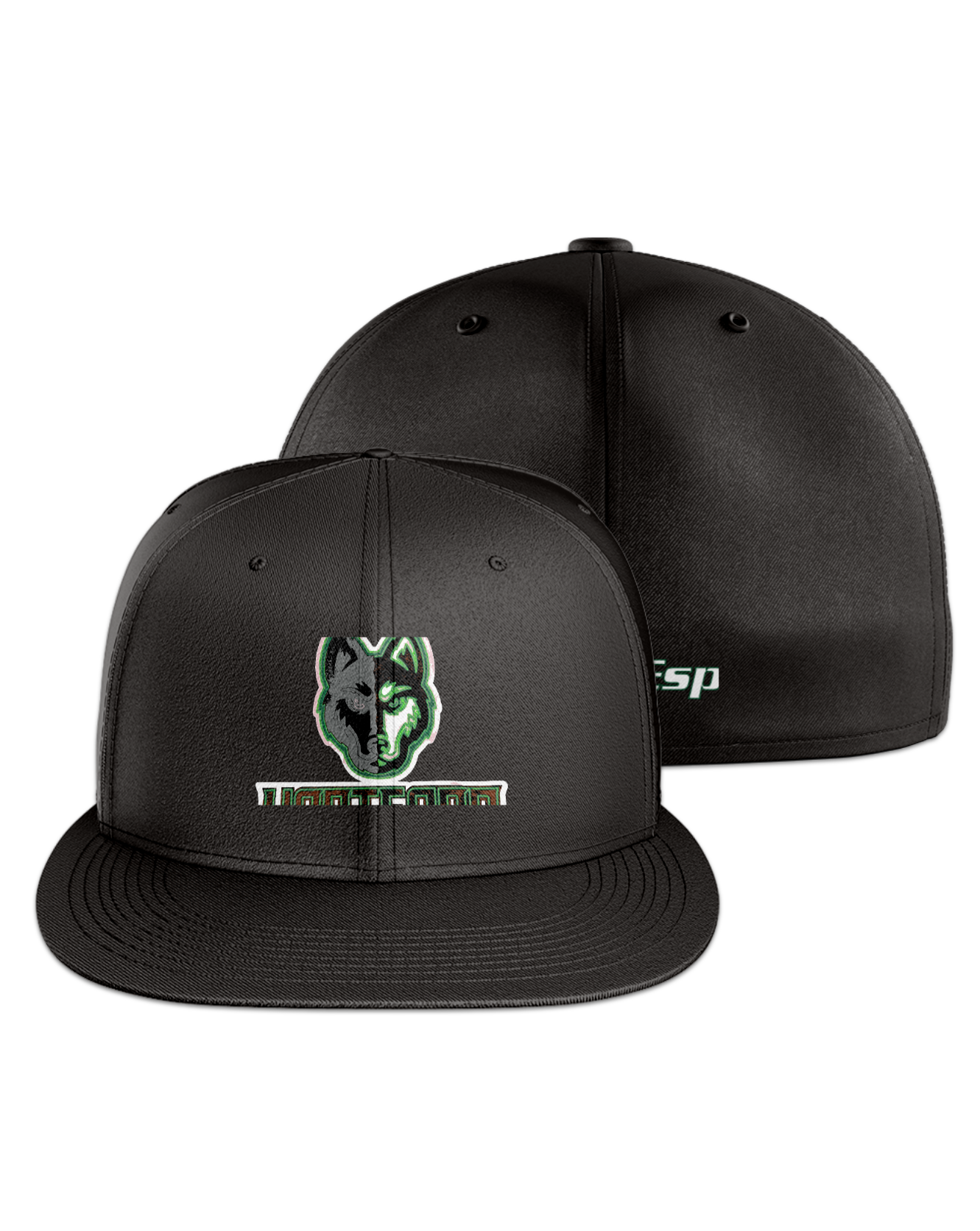 Rendered product preview, stack