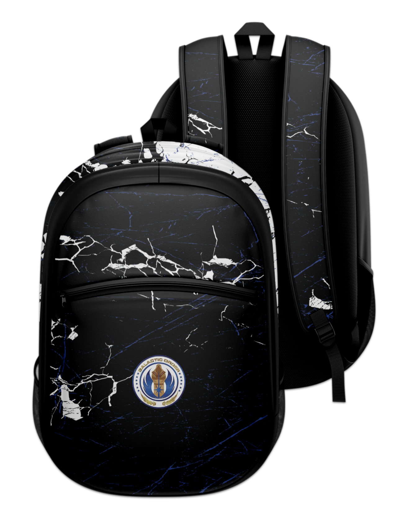 Rendered product preview, stack