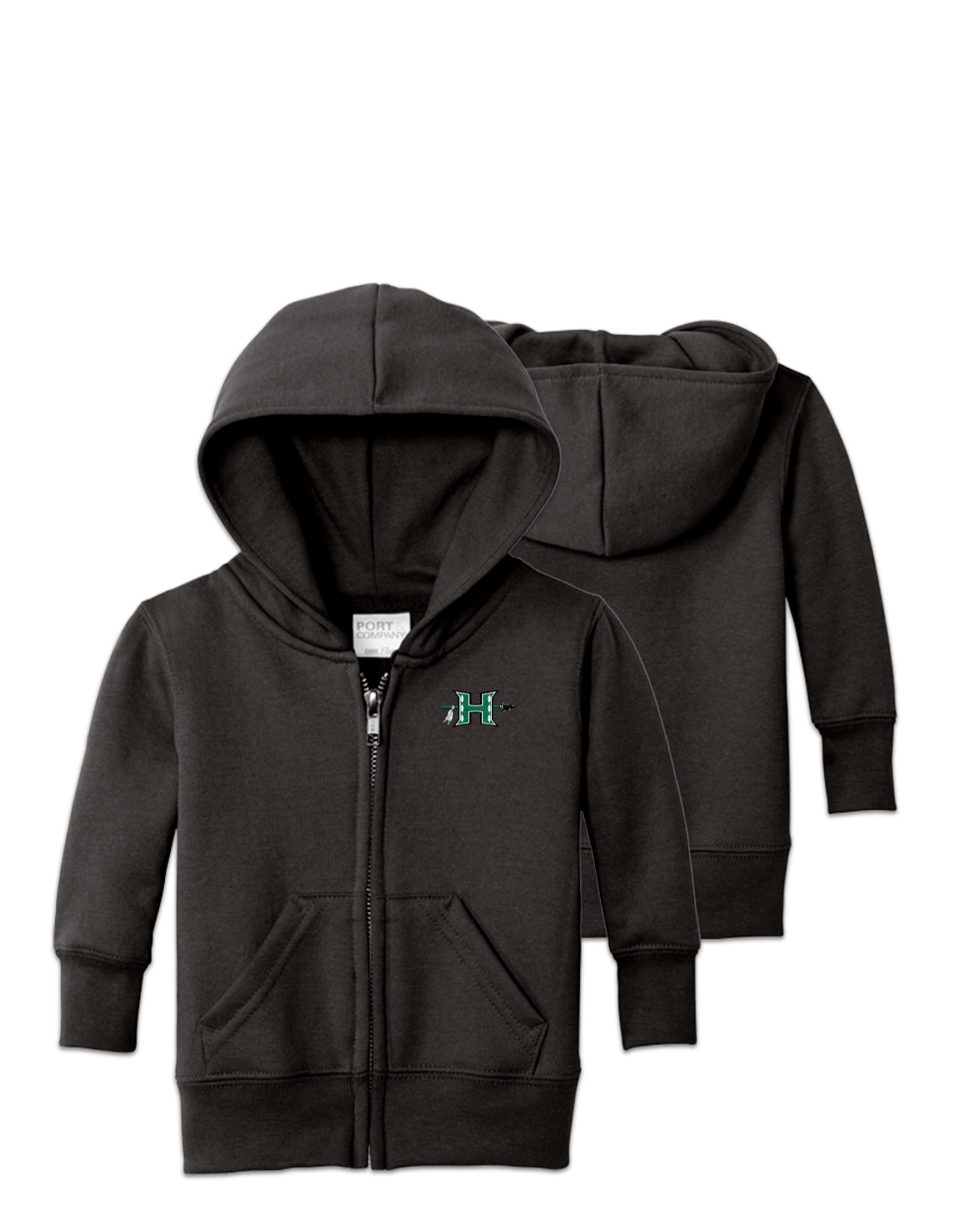 Rendered product preview, stack