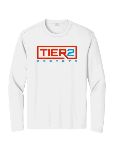 Tier 2 Fan Store Tall Long Sleeve PosiCharge Competitor Tee preview, front
