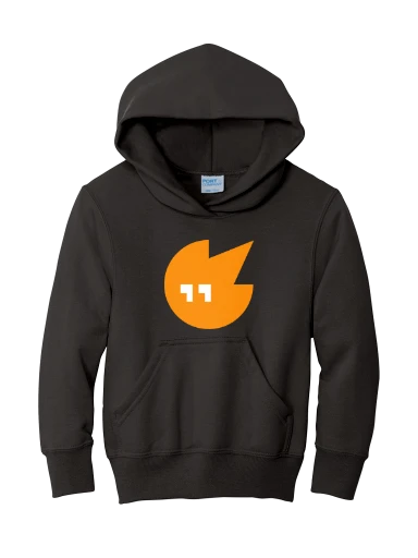 Youth Core Fleece Pullover Hooded Sweatshirt preview, front