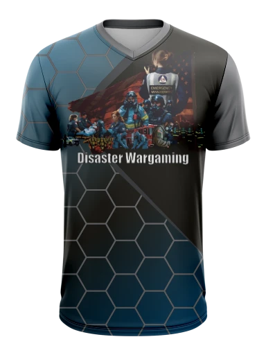 V-Neck Esports Jersey preview, front