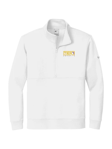 Tier 7 Fundraising Store Nike Club Fleece Sleeve Swoosh 1/2-Zip preview, front