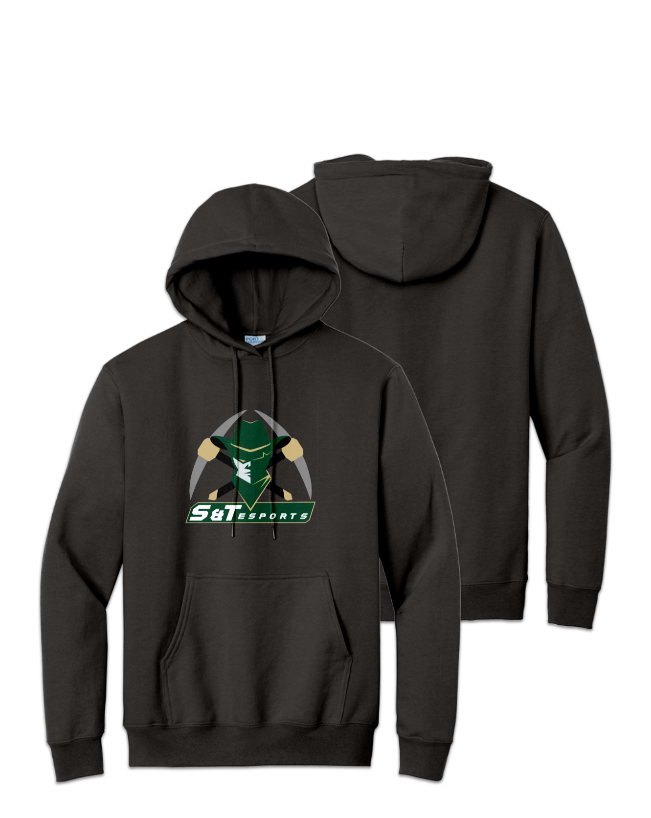 Rendered product preview, stack