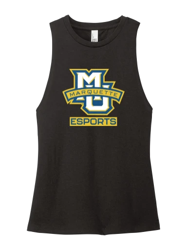 District Women's Perfect Tri Muscle Tank preview, front