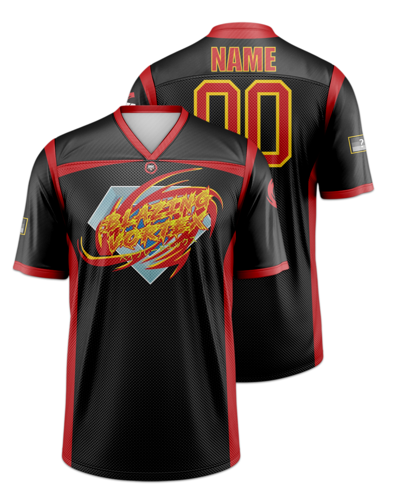 Rendered product preview, stack