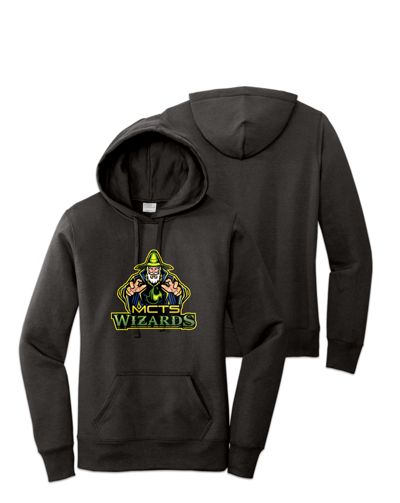 Rendered product preview, stack