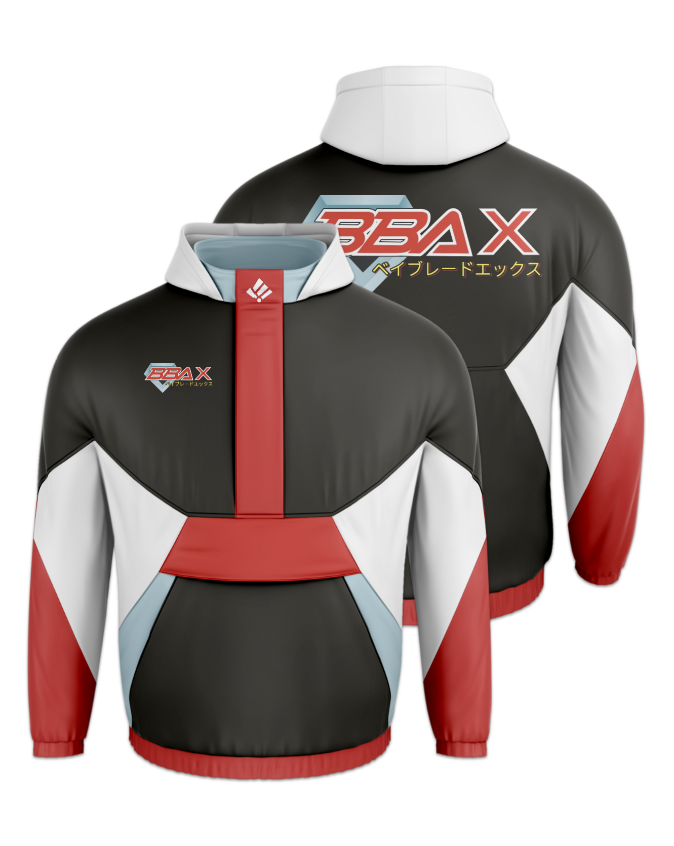 Rendered product preview, stack