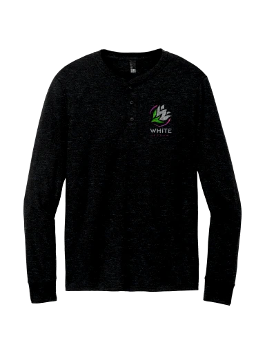 District Perfect Tri Long Sleeve Henley preview, front