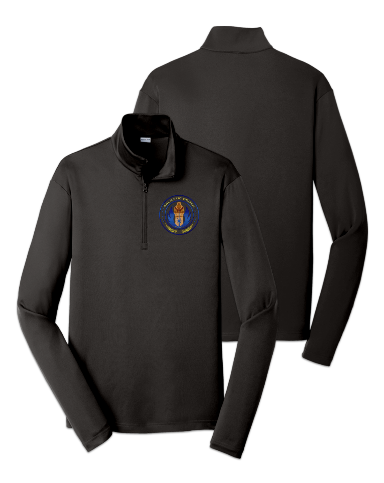 Rendered product preview, stack