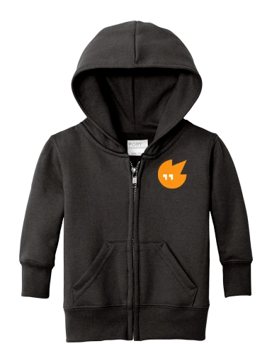 Infant Core Fleece Full-Zip Hooded Sweatshirt preview, front