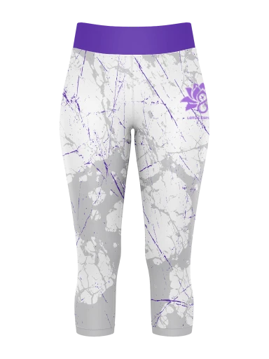 Custom Sublimated Capris preview, front