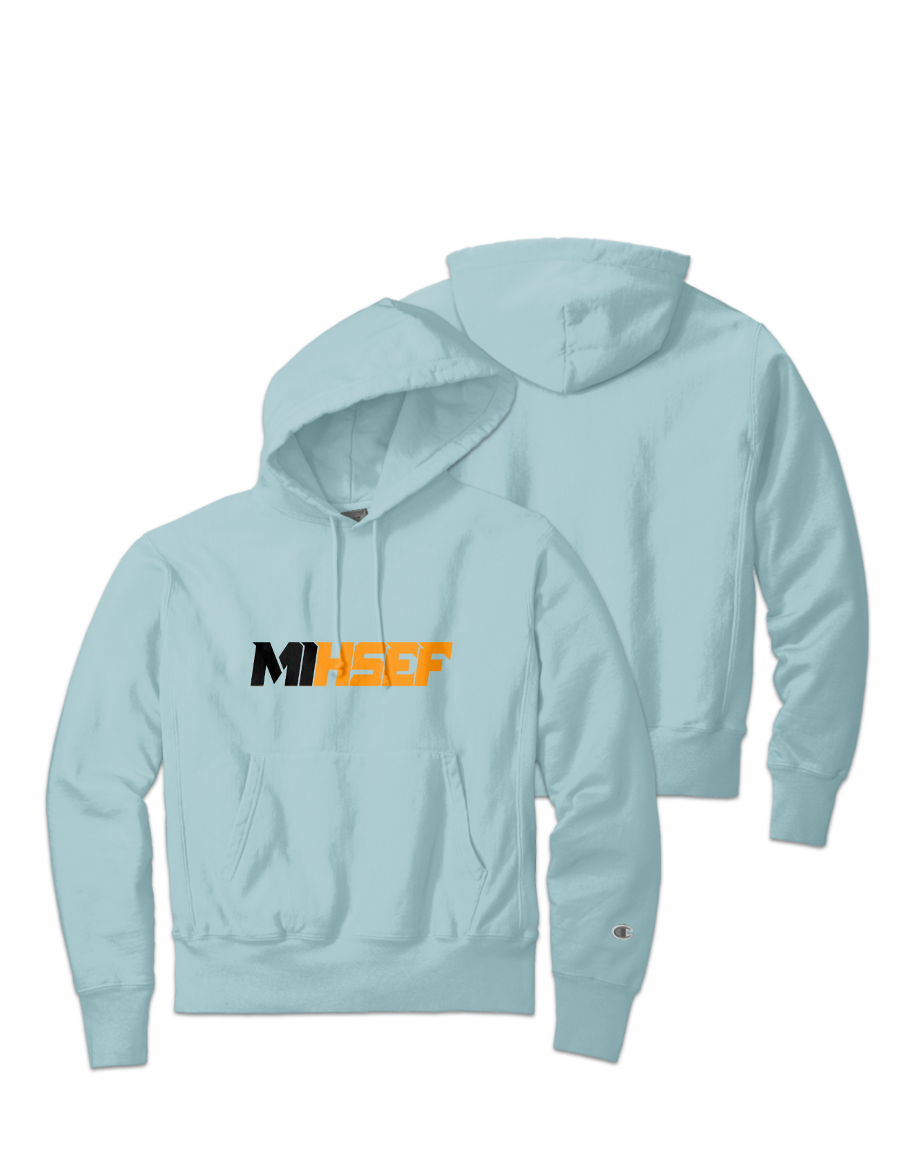 Rendered product preview, stack