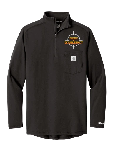 Carhartt Force 1/4-Zip Long Sleeve T-Shirt preview, front