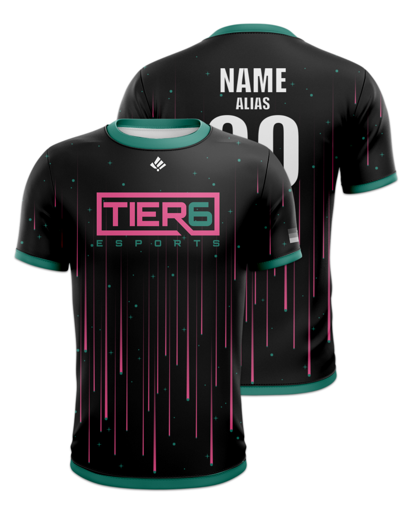 Rendered product preview, stack