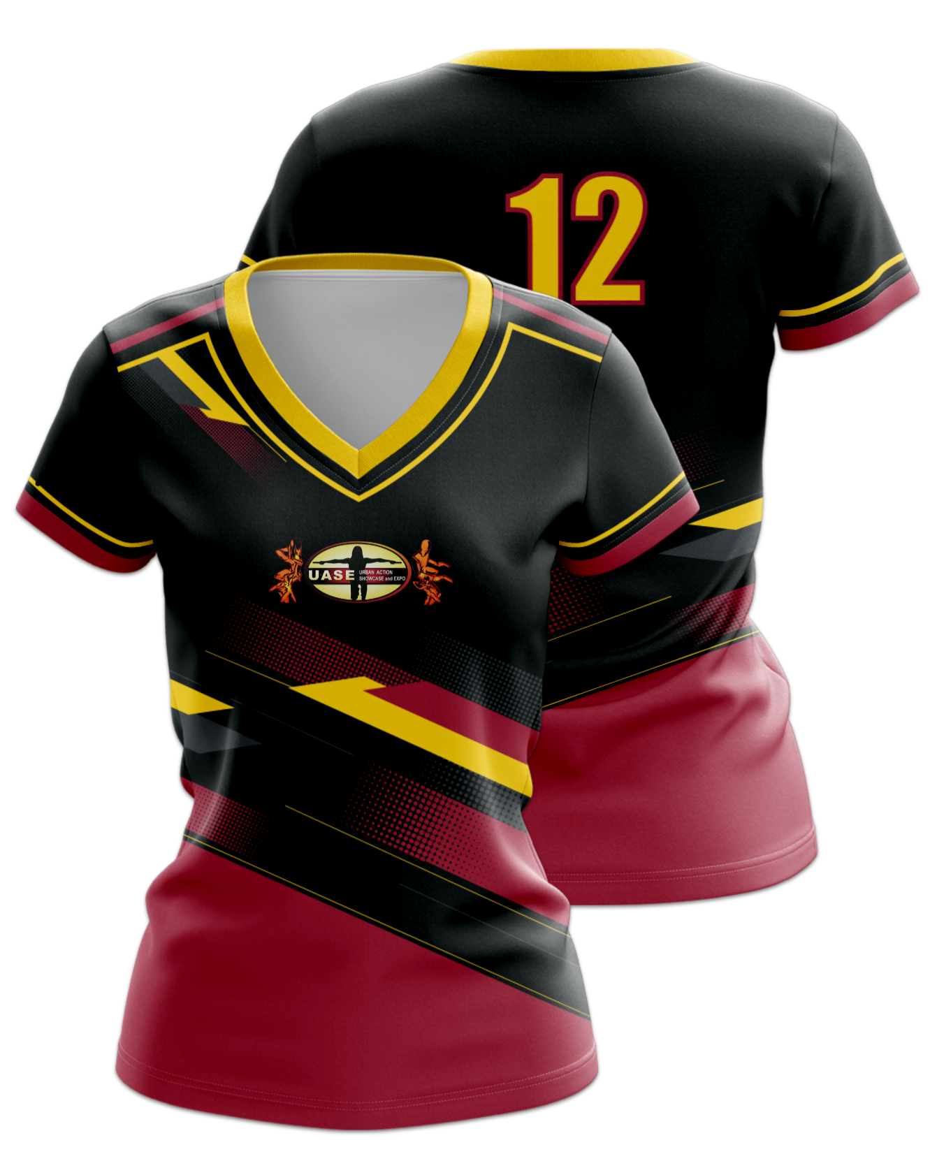 Rendered product preview, stack