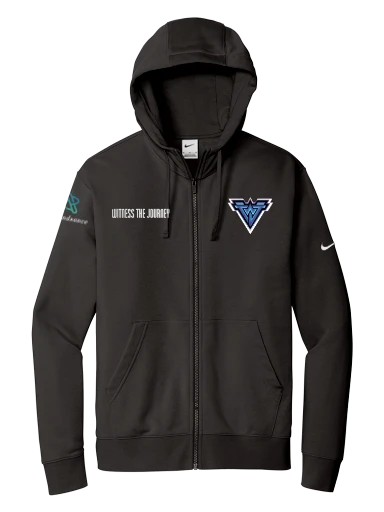 Nike Club Fleece Sleeve Swoosh Full-Zip Hoodie preview, front