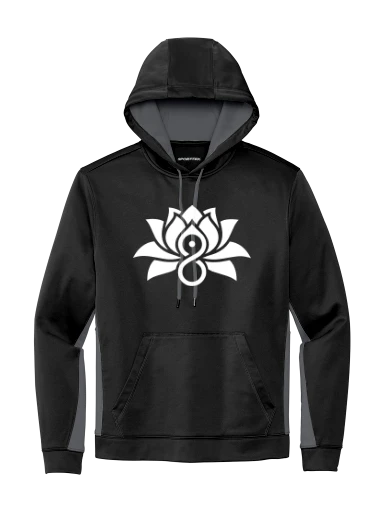 Sport-Tek Sport-Wick Fleece Colorblock Hooded Pullover preview, front