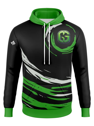 GG Spiral Hoodie (Green) preview, front