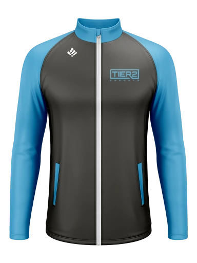 Tier 2 Team Store Men's Long Sleeve Full Zip preview, front