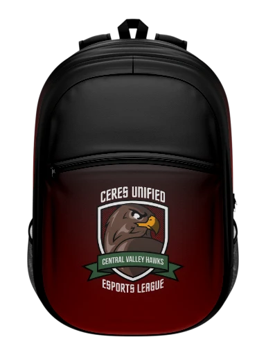 Sublimated Custom Backpack preview, front