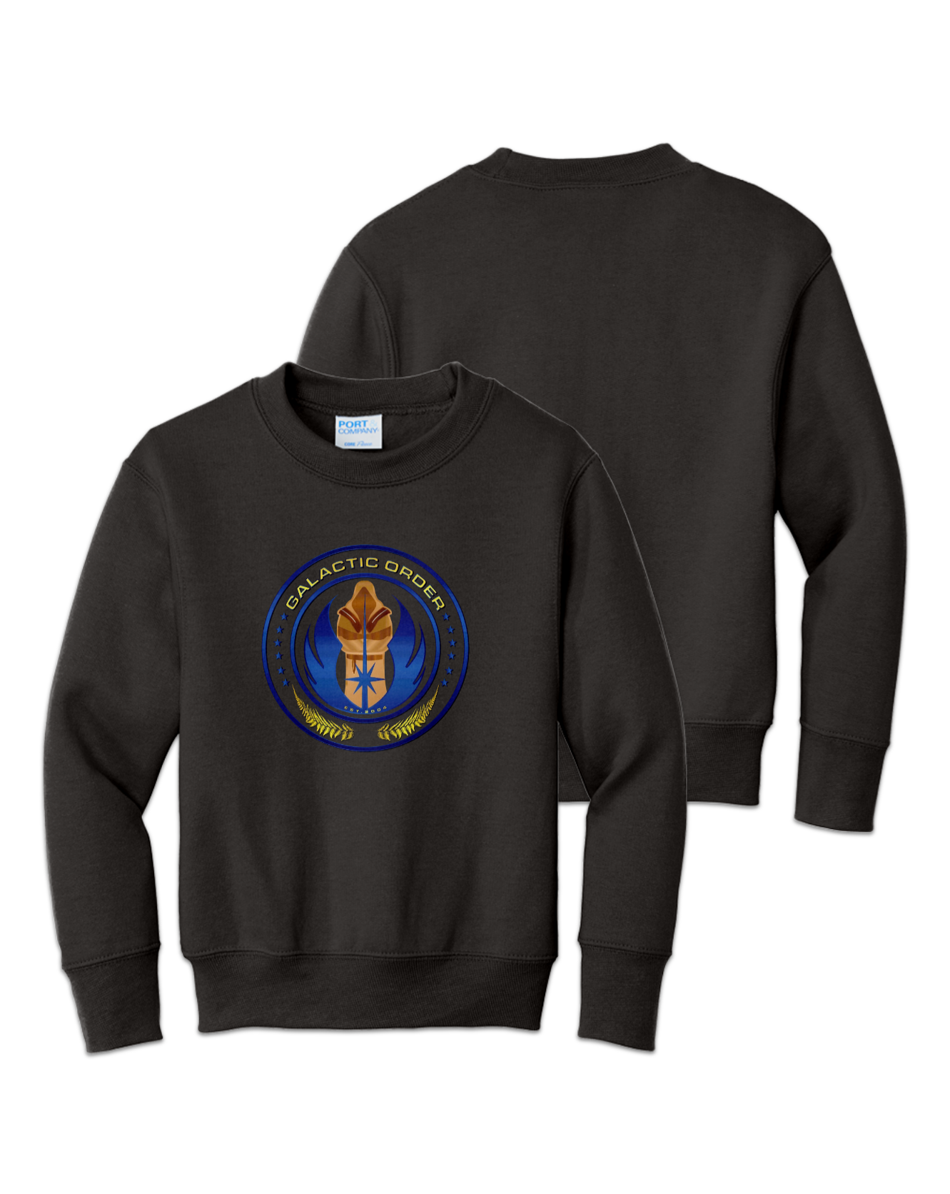 Rendered product preview, stack