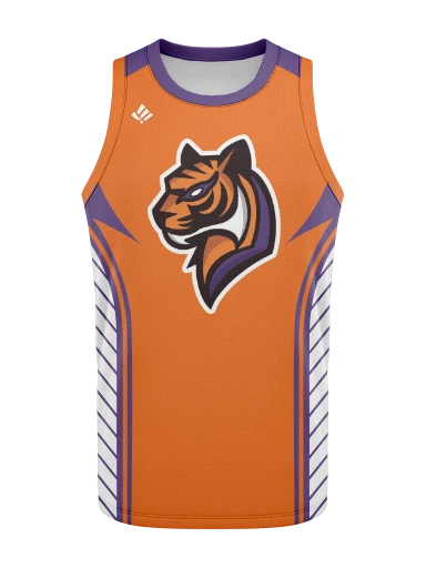 Ribbed Basketball Jersey preview, front