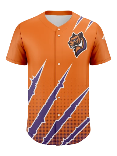 Claw Strike Baseball Jersey preview, front