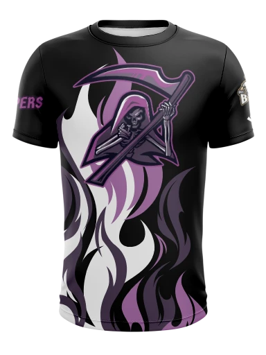 Custom Crew Neck Esports Jersey preview, front
