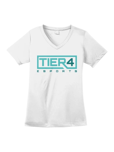Tier 4 Fan Store Women's PosiCharge Competitor V-Neck Tee preview, front